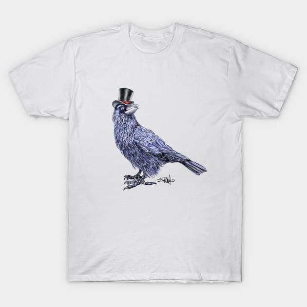 Ravens Are Cool T-Shirt by Sparklestein Designs